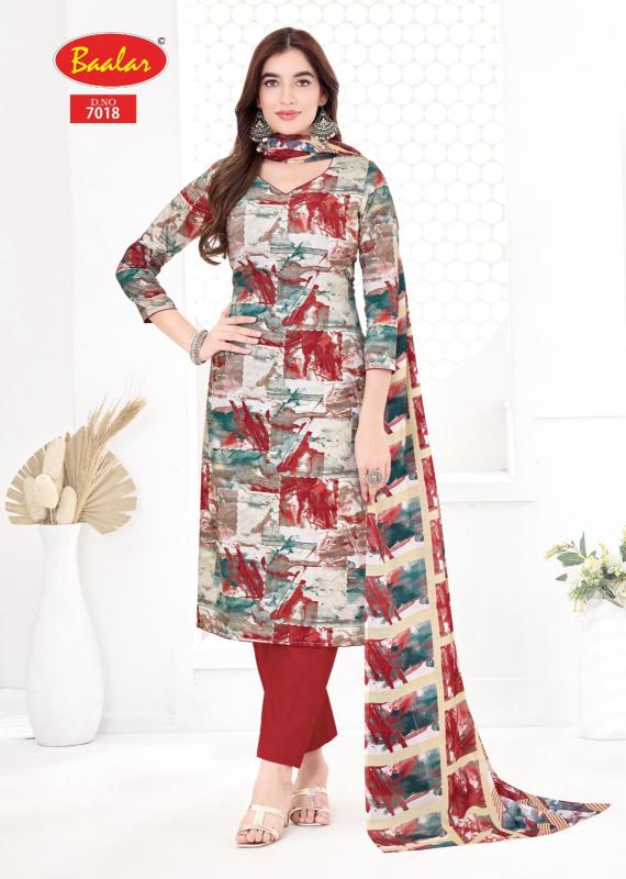 Baalar pashmina vol-7 latest dress materials wholesale